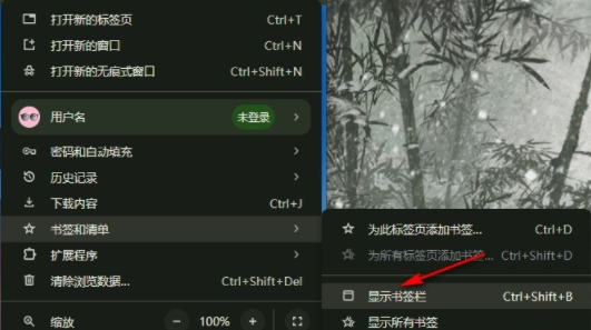 谷歌浏览器如何如何显示所有书签4